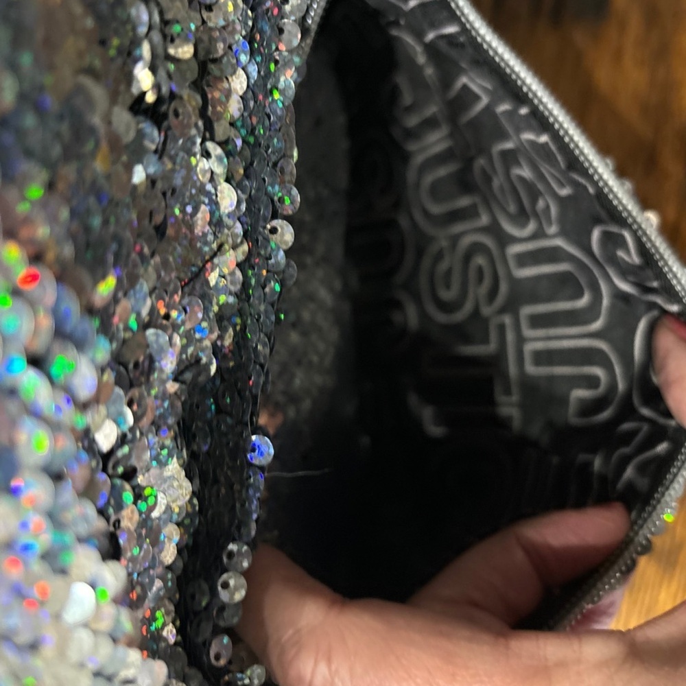 ✨ Justice Silver Reversible Sequin Laptop Backpack ✨ - Picture 6 of 9